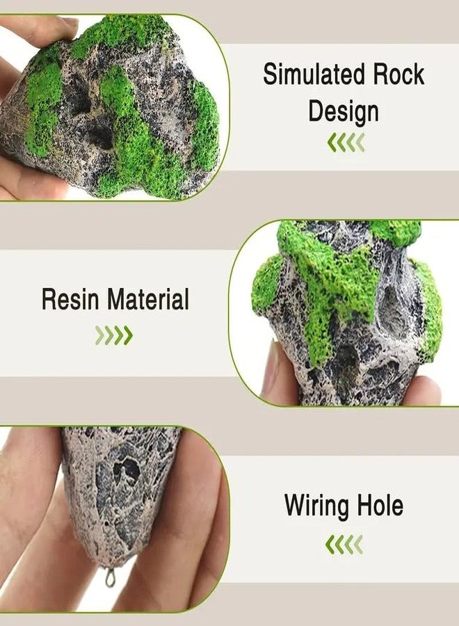 VAYINATO® Artificial Submersible Rock Ornament for Aquarium Decoration | Resin Natural Hillside Landscape Avatar Mystery Scenery Fish Tank Decoration Ideas for Aquarium Accessories - Image 4